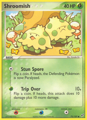 Shroomish (72/107) [EX: Deoxys] - Comfy Hobbies
