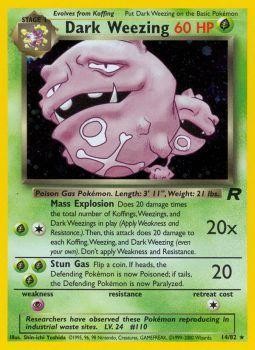 Dark Weezing (14/82) [Team Rocket Unlimited] - Comfy Hobbies