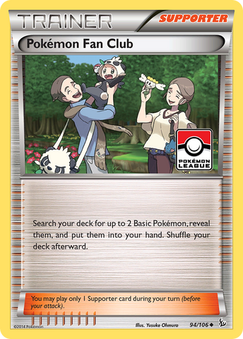 Pokemon Fan Club (94/106) [XY: Flashfire] - Comfy Hobbies