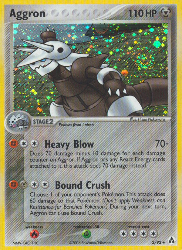 Aggron (2/92) [EX: Legend Maker] - Comfy Hobbies