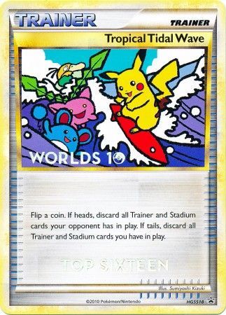 Tropical Tidal Wave (HGSS18) (Top 16) [HeartGold & SoulSilver: Black Star Promos] - Comfy Hobbies