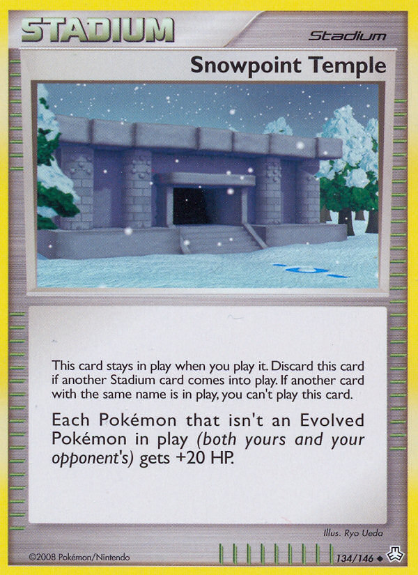 Snowpoint Temple (134/146) [Diamond & Pearl: Legends Awakened] - Comfy Hobbies