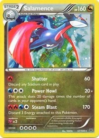 Salamence (57/108) (Cosmos Holo) (Blister Exclusive) [XY: Roaring Skies] - Comfy Hobbies