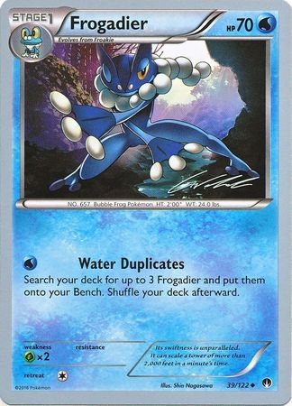 Frogadier (39/122) (Ninja Blitz - Cody Walinski) [World Championships 2016] - Comfy Hobbies