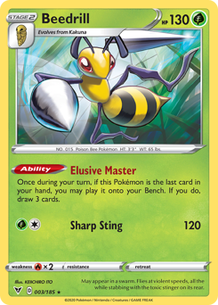 Beedrill (003/185) [Sword & Shield: Vivid Voltage] - Comfy Hobbies