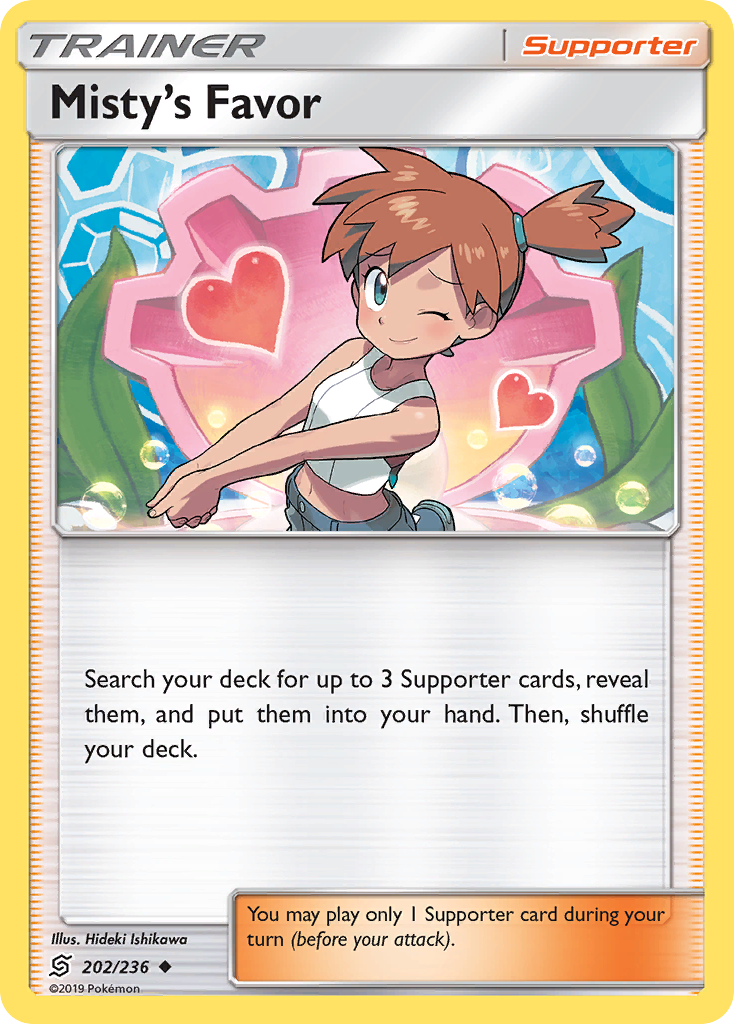 Misty's Favor (202/236) [Sun & Moon: Unified Minds] - Comfy Hobbies