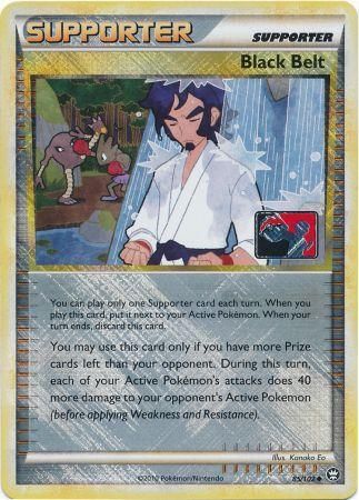 Black Belt (85/102) (League Promo) [HeartGold & SoulSilver: Triumphant] - Comfy Hobbies