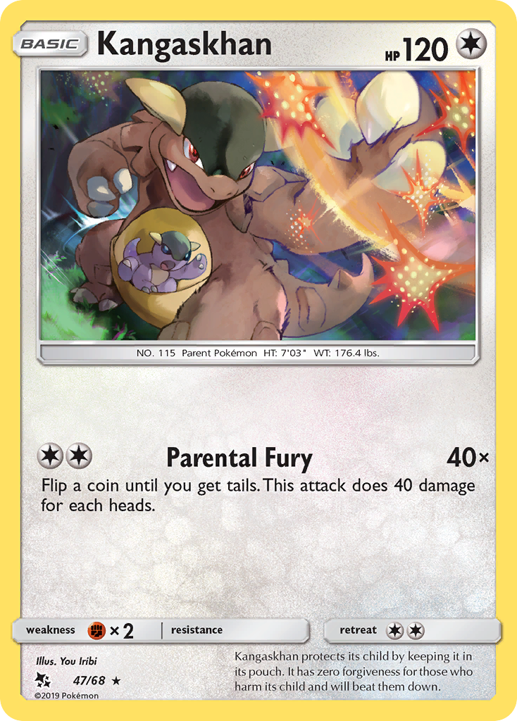 Kangaskhan (47/68) [Sun & Moon: Hidden Fates] - Comfy Hobbies