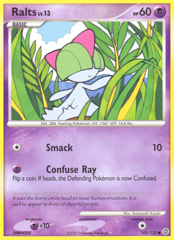 Ralts (102/132) [Diamond & Pearl: Secret Wonders] - Comfy Hobbies