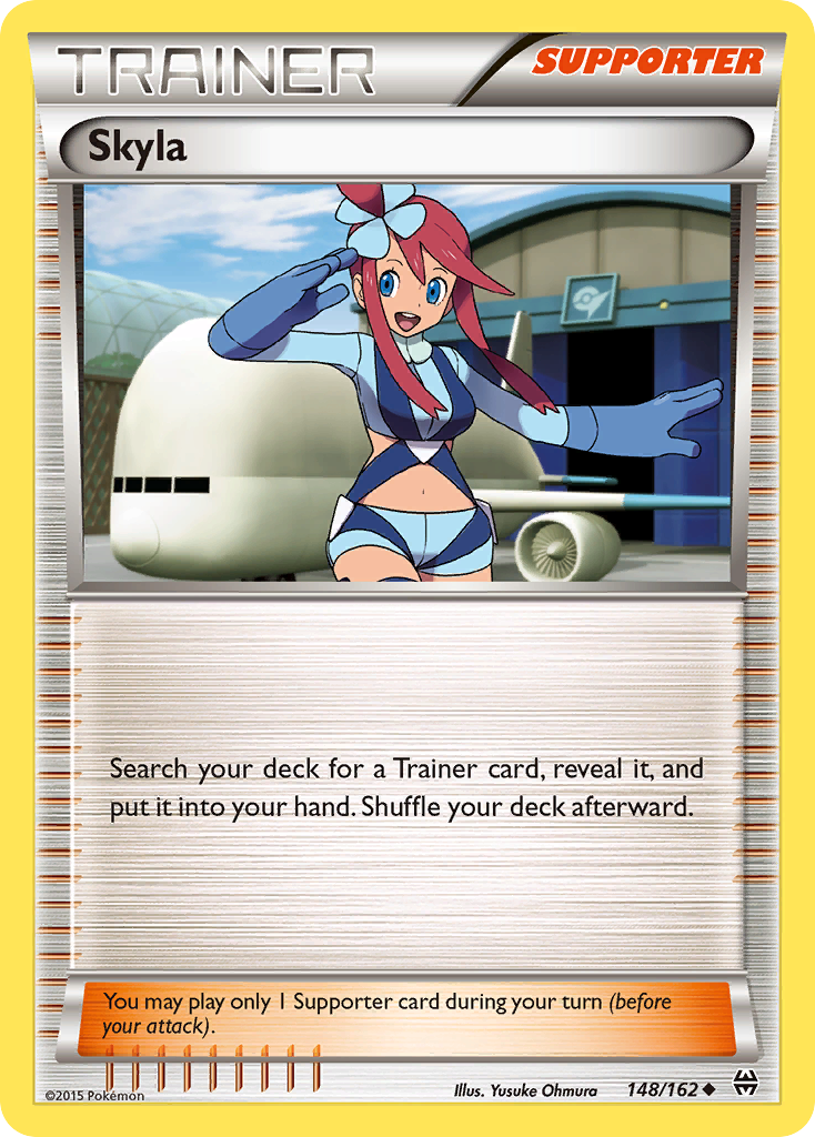 Skyla (148/162) [XY: BREAKthrough] - Comfy Hobbies