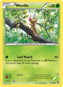 Weedle (3/146) [XY: Base Set] - Comfy Hobbies