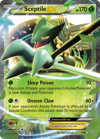 Sceptile EX (7/98) [XY: Ancient Origins] - Comfy Hobbies