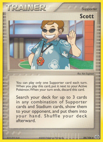 Scott (84/106) [EX: Emerald] - Comfy Hobbies