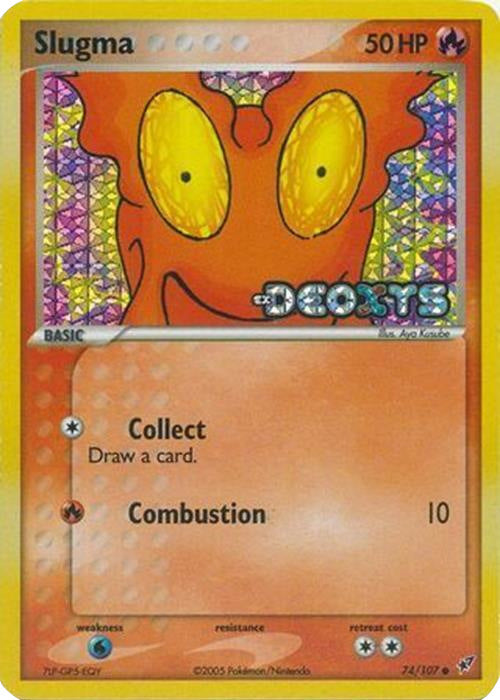 Slugma (74/107) (Stamped) [EX: Deoxys] - Comfy Hobbies