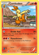 Combusken (16/108) [Black & White: Dark Explorers] - Comfy Hobbies