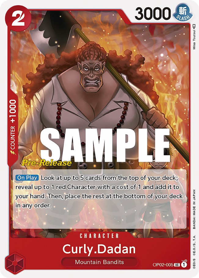 Curly.Dadan [Paramount War Pre-Release Cards] - Comfy Hobbies