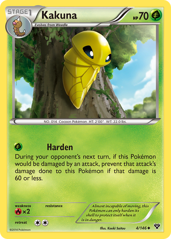 Kakuna (4/146) [XY: Base Set] - Comfy Hobbies