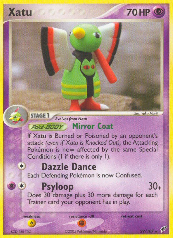 Xatu (29/107) [EX: Deoxys] - Comfy Hobbies