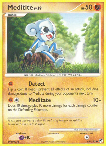 Meditite (89/130) [Diamond & Pearl: Base Set] - Comfy Hobbies