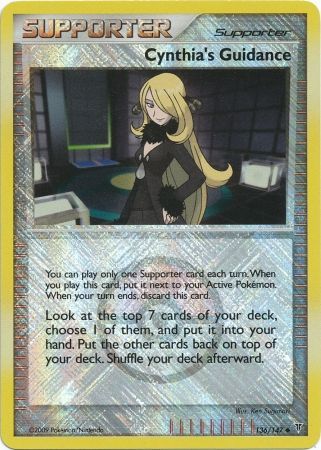 Cynthia's Guidance (136/147) (League Promo) [Platinum: Supreme Victors] - Comfy Hobbies