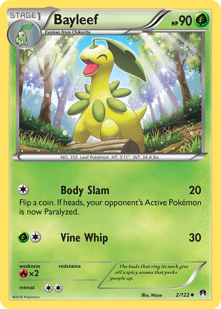 Bayleef (2/122) [XY: BREAKpoint] - Comfy Hobbies