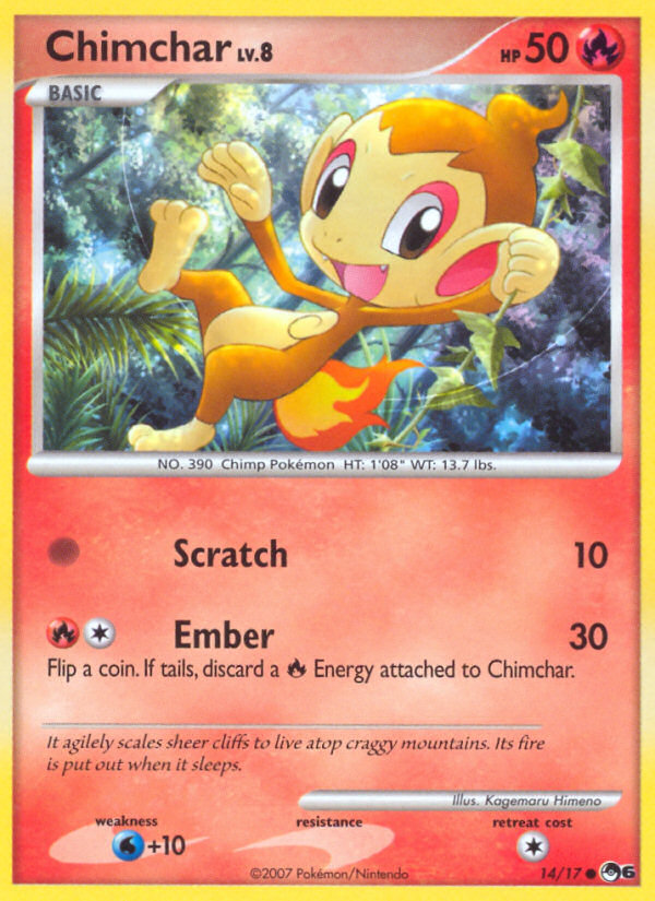 Chimchar (14/17) [POP Series 6] - Comfy Hobbies