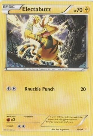 Electabuzz (23/30) [XY: Trainer Kit 3 - Pikachu Libre] - Comfy Hobbies
