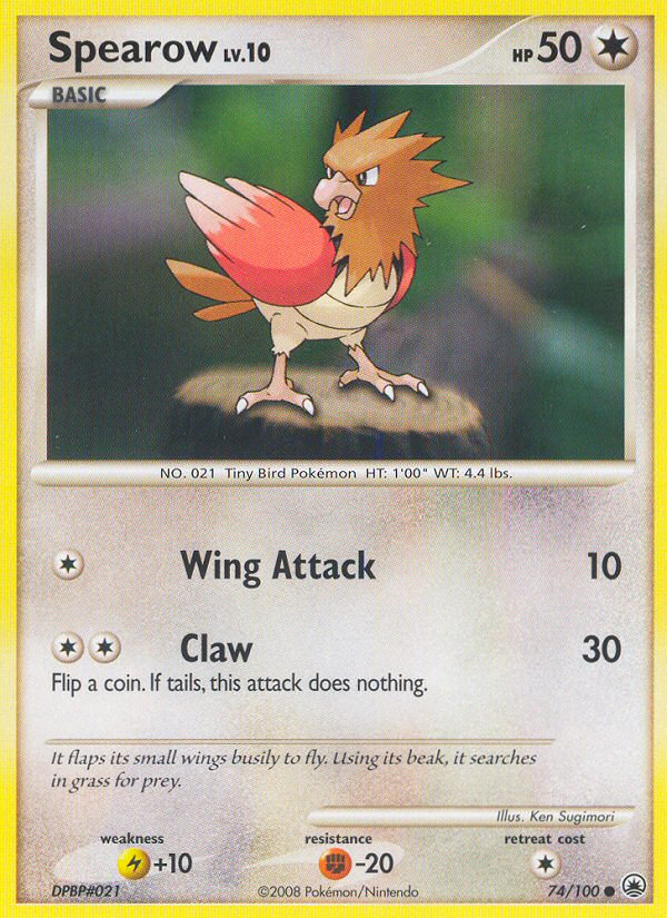 Spearow (74/100) [Diamond & Pearl: Majestic Dawn] - Comfy Hobbies