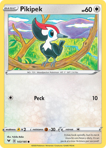 Pikipek (143/185) [Sword & Shield: Vivid Voltage] - Comfy Hobbies
