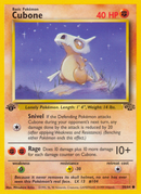 Cubone (50/64) [Jungle 1st Edition] - Comfy Hobbies