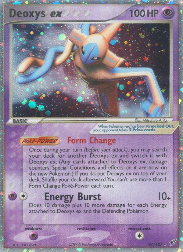 Deoxys ex (97/107) [EX: Deoxys] - Comfy Hobbies