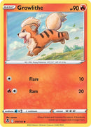 Growlithe (019/195) [Sword & Shield: Silver Tempest] - Comfy Hobbies