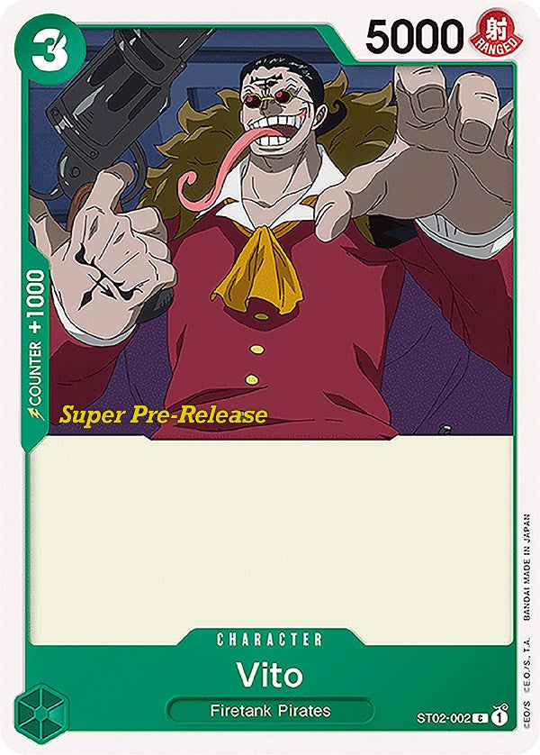 Vito [Super Pre-Release Starter Deck: Worst Generation] - Comfy Hobbies