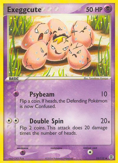 Exeggcute (33/112) [EX: FireRed & LeafGreen] - Comfy Hobbies