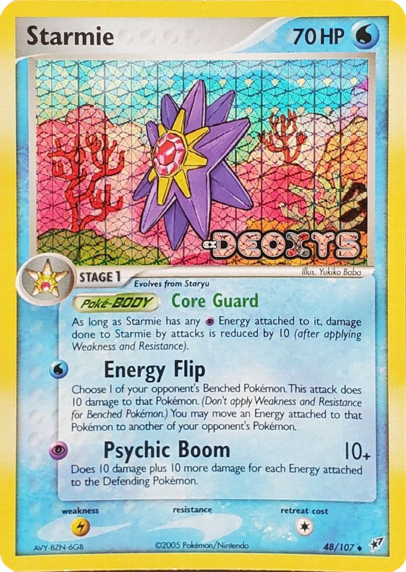 Starmie (48/107) (Stamped) [EX: Deoxys] - Comfy Hobbies