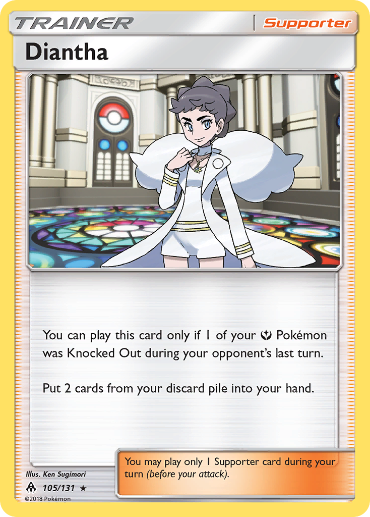 Diantha (105/131) [Sun & Moon: Forbidden Light] - Comfy Hobbies