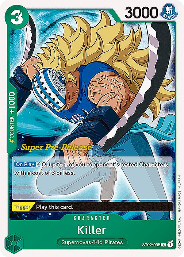 Killer [Super Pre-Release Starter Deck: Worst Generation] - Comfy Hobbies