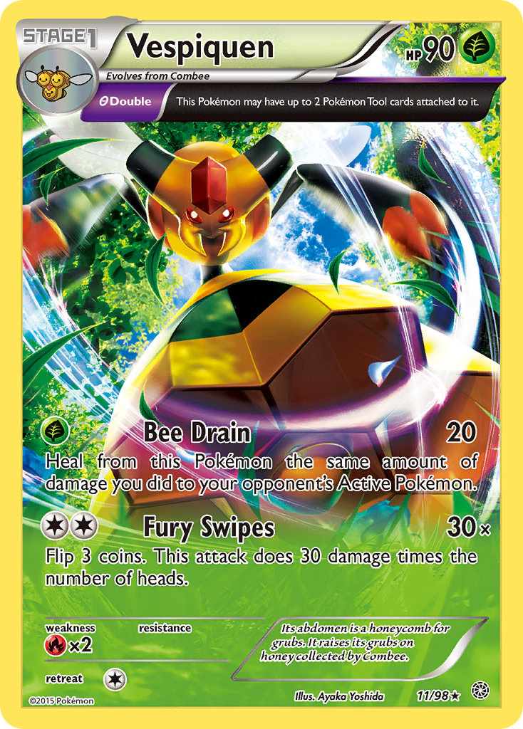 Vespiquen (11/98) [XY: Ancient Origins] - Comfy Hobbies