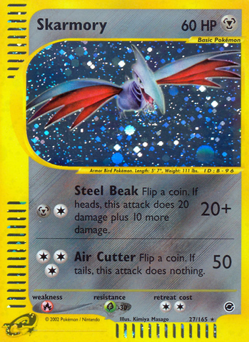 Skarmory (27/165) [Expedition: Base Set] - Comfy Hobbies