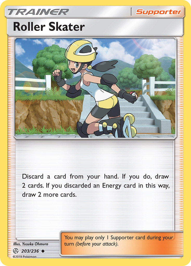 Roller Skater (203/236) [Sun & Moon: Cosmic Eclipse] - Comfy Hobbies