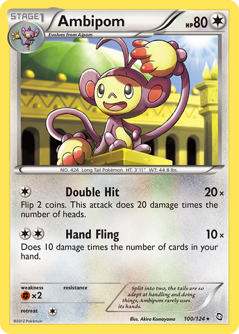 Ambipom (100/124) [Black & White: Dragons Exalted] - Comfy Hobbies
