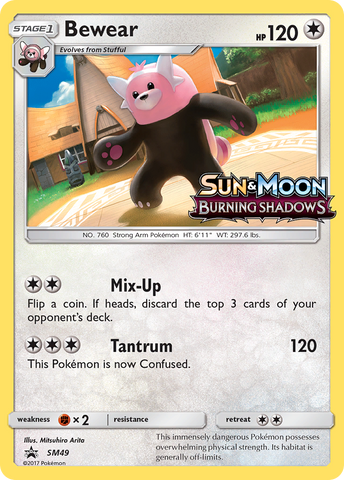 Bewear (SM49) [Sun & Moon: Black Star Promos] - Comfy Hobbies
