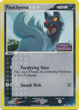 Poochyena (80/110) (Stamped) [EX: Holon Phantoms] - Comfy Hobbies