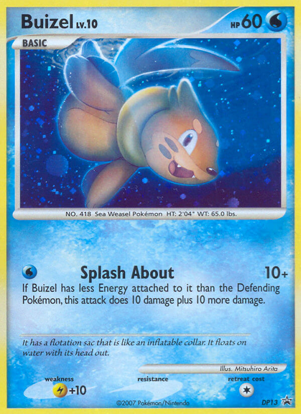 Buizel (DP13) [Diamond & Pearl: Black Star Promos] - Comfy Hobbies