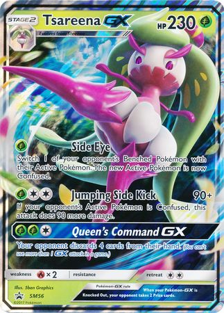 Tsareena GX (SM56) (Jumbo Card) [Sun & Moon: Black Star Promos] - Comfy Hobbies