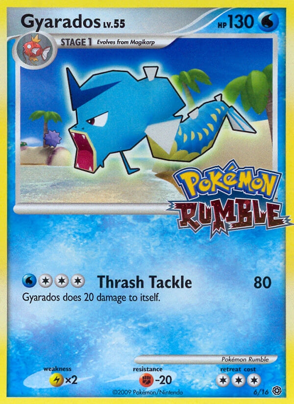 Gyarados (6/16) [Pokémon Rumble] - Comfy Hobbies