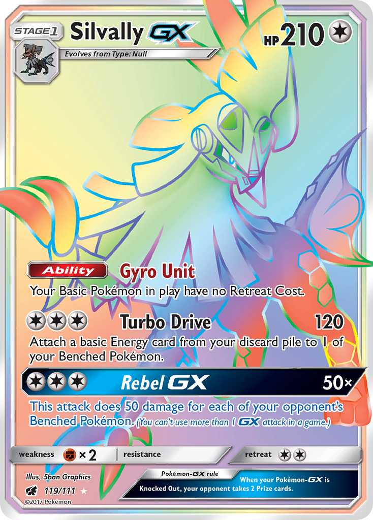 Silvally GX (119/111) [Sun & Moon: Crimson Invasion] - Comfy Hobbies