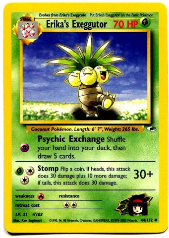Erika's Exeggutor (44/132) [Gym Heroes Unlimited] - Comfy Hobbies