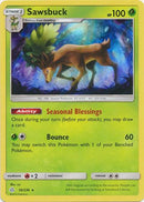Sawsbuck (16/236) (Build & Battle Box Exclusive) [Sun & Moon: Cosmic Eclipse] - Comfy Hobbies