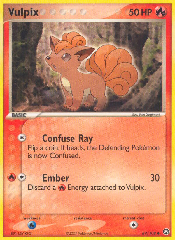 Vulpix (69/108) [EX: Power Keepers] - Comfy Hobbies